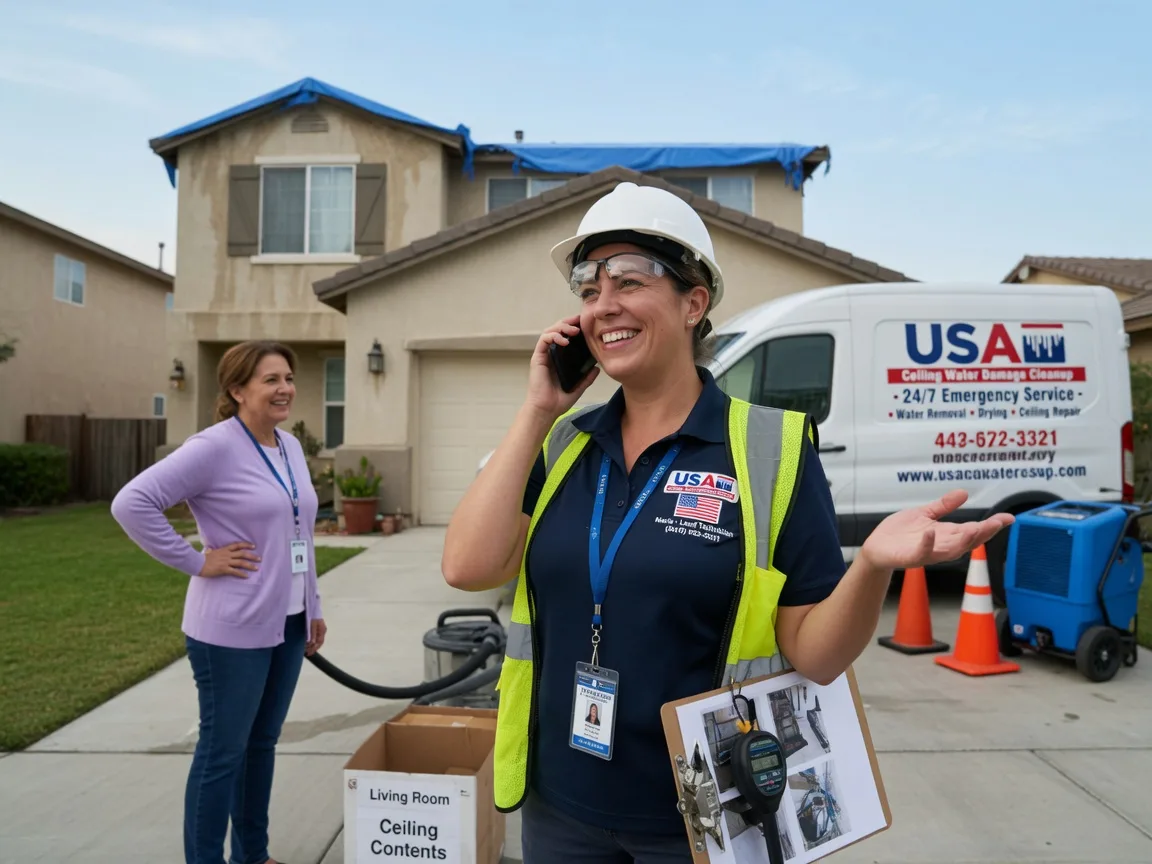 Ceiling Water Damage Restoration Earlimart, CA FAQs